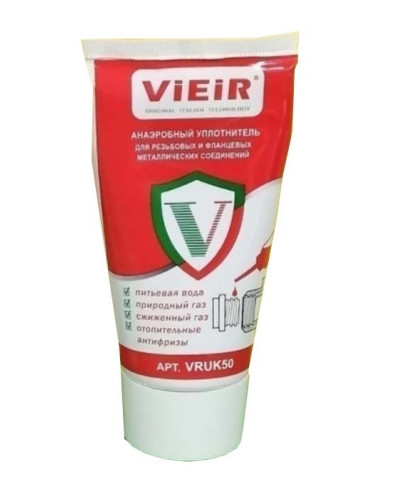 VRUK50 Анаэробный уплотнитель КРАСНЫЙ (33/1шт), VIEIR