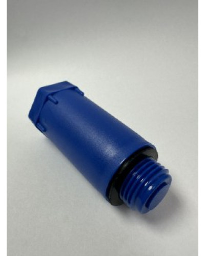 Заглушка синяя для фитингов ВР 1/2, 80 мм, Henco