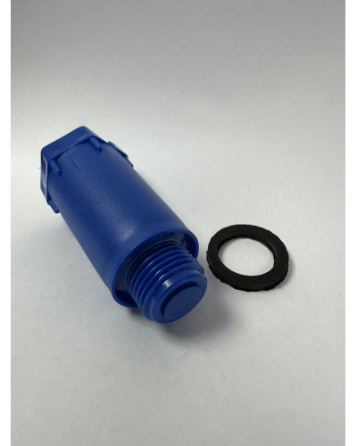 Заглушка синяя для фитингов ВР 1/2, 80 мм, Henco