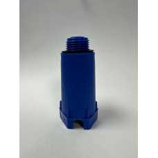 Заглушка синяя для фитингов ВР 1/2", 80 мм, Henco