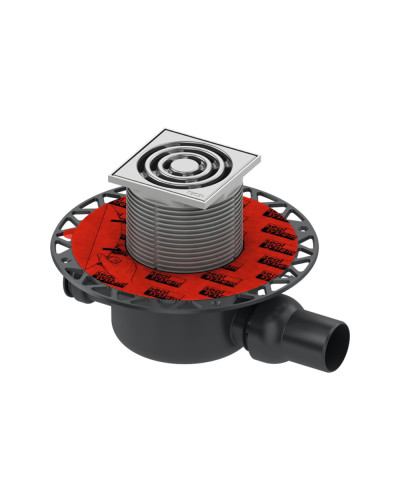 Трап горизонтальный DN50, Tece