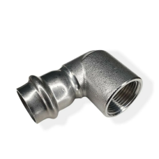 Пресс-угольник из нержавеющей стали с внутренней резьбой 28*1(5/40)