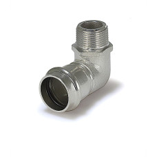 Пресс-угольник из нержавеющей стали с наружной резьбой 35*1(4/20)