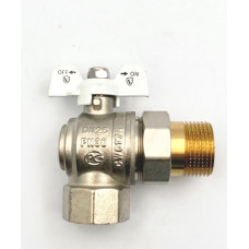 Кран угловой с американкой 1" "ViEiR"(48/6шт)