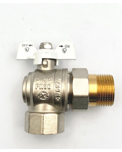 Кран угловой с американкой 1 ViEiR(48/6шт), VIEIR