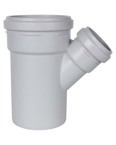 STOUT Тройник бесшумный D 110 x 058 45°