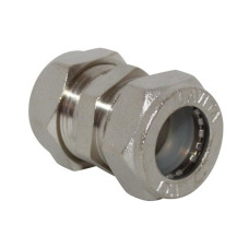 Муфта соединительная (никелированная) 20*20(10/50)