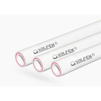 Труба арм.стекловолокном SDR 7.4 PN20  ф25х3,5 мм (50) ШТАНГА 2 МЕТРА (Valfex) БЕЛАЯ