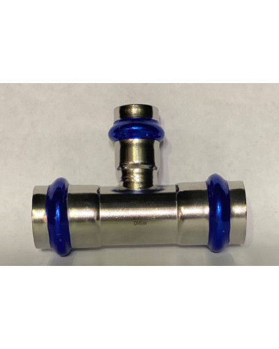 Тройник из нержавеющей стали42×35×42  VER-PRO (6/2шт), VIEIR