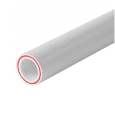 10105050 Труба арм.стекловолокном SDR 7.4 PN20  ф50х6,9 мм (24) (Valfex), 4м БЕЛАЯ