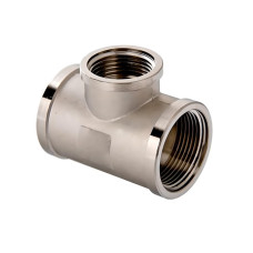 Тройник НИКЕЛЬ T3/4г*1/2г*3/4г "ViEiR"(80/10шт)