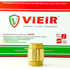 Обратный клапан с металическим штоком 1/2"  СТАНДАРТ "ViEiR" (200/25шт)