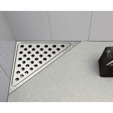 Душевой трап с сухим затвором 200*200 мм НЕРЖАВЕЙКА "VIEIR" (20шт)