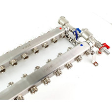 VR115-07А Колл. БЕЗ РАС. БЕЗ КРАН.7-вых.НЕРЖ.(5/1шт)