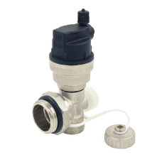 Регулируемый концевой фитинг с дренажным вентилем, ручной воздухоотводчик 1"(1/60)