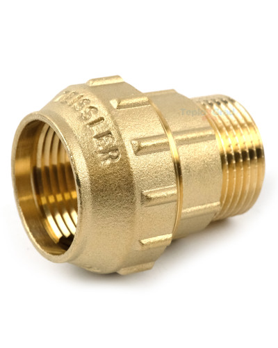 Муфта с наружной резьбой для труб ПНД 32*1(5/45), TIM