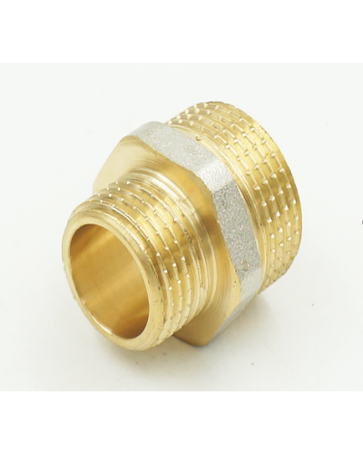 Ниппель переходной никелированная  1/2ш *1/4ш (10/360), TIM