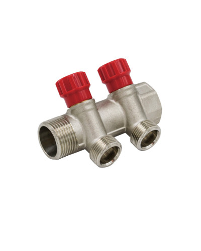 Коллектор регулирующей.1х3/4-2 ViEiR (24/6шт), VIEIR