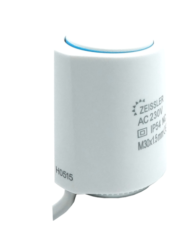 Сервопривод электротермический нормально закрытый M30*1.5(1/60), TIM