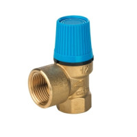 6BAR    Предохранительный  клапан 1/2"гх1/2"г синий "ViEiR" (100/1шт)