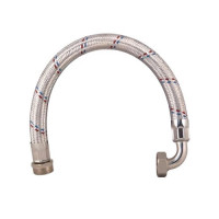 Подводка для воды угловой 1" (гигант) 120см г. г.  "АКВАЛЮКС" (25шт)