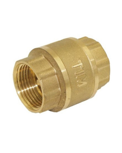 Обратный клапан с латунным штоком, 1г/г (стандарт)(1/50), TIM