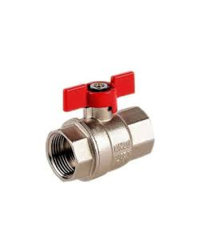 VR201-01 Кран шар.1/2F/F( Б) КРАС. НИКЕЛЬ(112/14), VIEIR