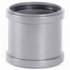 Муфта двухраструбная 50 мм вн. канализация (350) VALFEX (ремонтная, без перегородки)