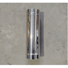 E91E900088 Дымоход из нерж. стали, труба одностенная F80, 500 мм