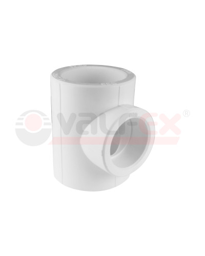 Тройник  90  (5/1) (Valfex) БЕЛЫЙ, Valfex