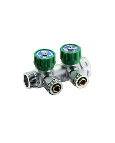 Коллектор регулиру. с евроконусами 3/4-16-2 вых.VER-PRO(25/1шт), VIEIR