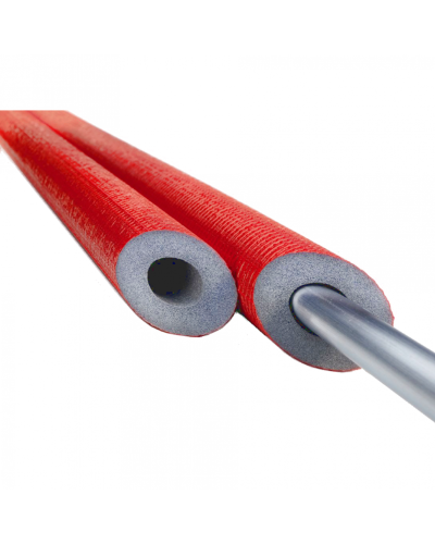 Теплоизоляция 18х6мм SUPER ПРОТЕКТ-Красная (2м) RUS, Энергофлекс