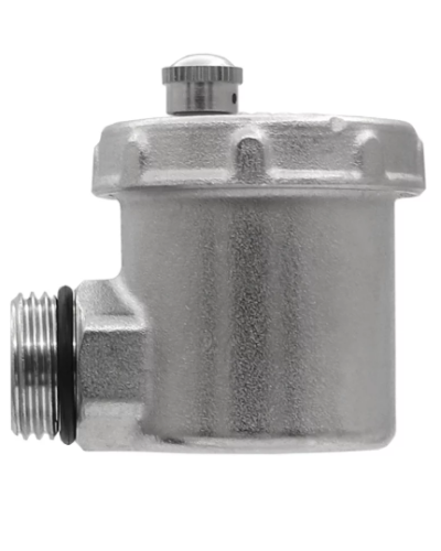 Воздухоотводчик боковой 1/2, НИКЕЛЬ ViEiR (100/1шт), VIEIR