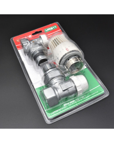 Комплект терморегулирующий 3/4  УГЛОВОЙ (25/1шт) ViEiR, VIEIR