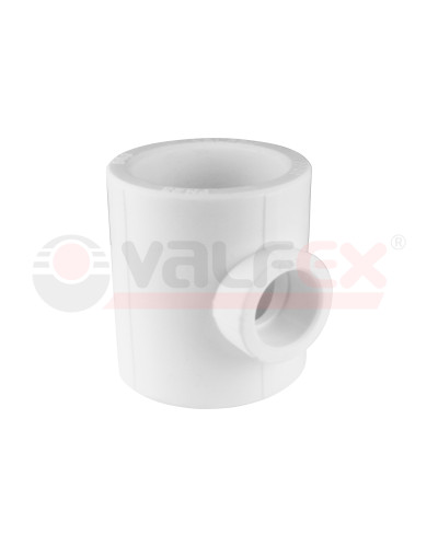Тройник редукционный 110/50/110 (4/1) (Valfex) БЕЛЫЙ, Valfex
