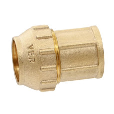 VER371 Муфта для трубы ПНД S25 x 3/4"F (100/10шт)