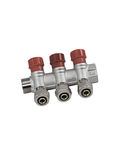 Кол. с регулир. вентилями и цан. 1х16-3 ViEiR (16/4шт), VIEIR