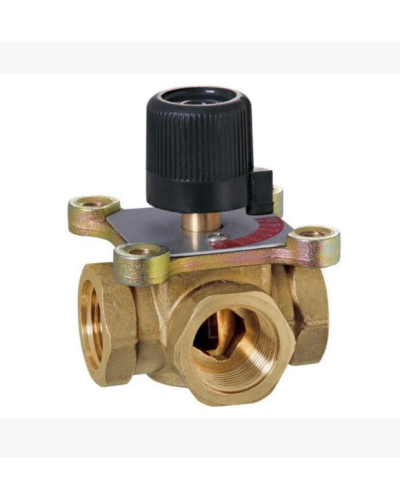 Трёхходовой поворотный смесительный клапан 11/4(1/16), TIM