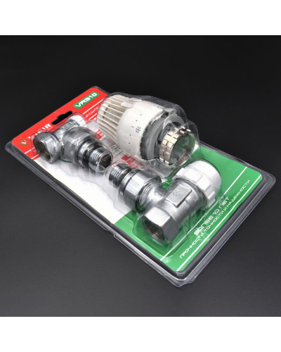 VR310 Комплект терморег.1/2 УГЛОВОЙ (25/1шт), VIEIR