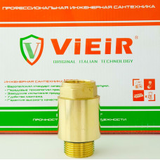 Обратный клапан с металическим штоком 1" FM  "ViEiR"  (64/8шт)