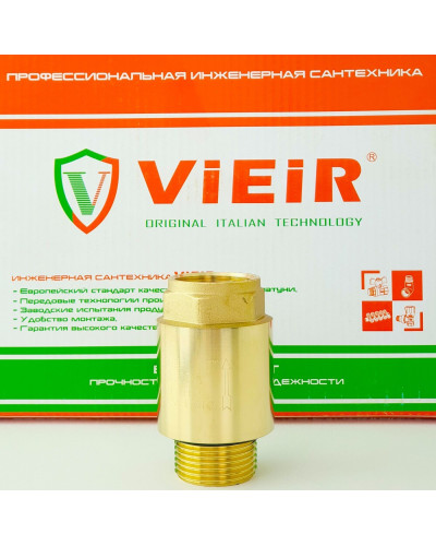 Обратный клапан с металическим штоком 1 FM  ViEiR  (64/8шт), VIEIR