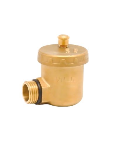 Воздухоотводчик боковой 1/2, Латунь ViEiR (100/1шт), VIEIR
