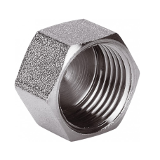 Заглушка резьбовая с прокладкой никелированная 3/4(10/220)