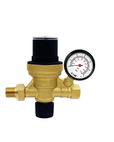 Клапан автоматической подпитки с манометром 1/2, TIM