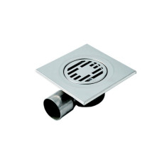 VERA15L Трап угл. с гидрозатвором150*150мм (40/1шт)