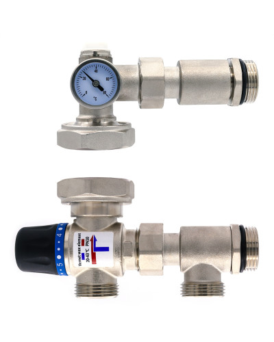 Насосно-смесительный узел для теплого пола KVS2,6  20 °С- 45 °С  ViEiR(8/1шт), VIEIR