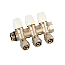 Кол.с регулир. вентилями и цан.3/4"х16-3 "ViEiR" (20/5шт)