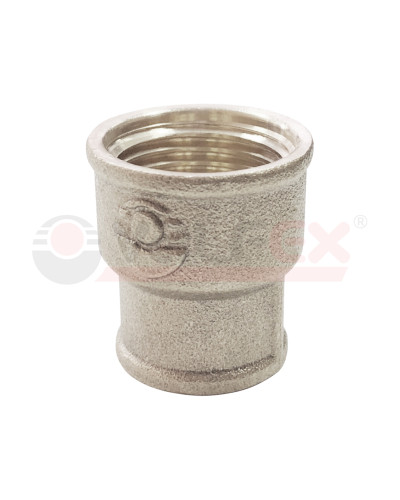 Муфта НИКЕЛИРОВАННАЯ переходная VALFEX ВР 1- ВР 3/4 (80/10), Valfex