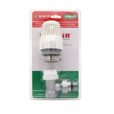 Комплект терморегулирующий 1/2"  УГЛОВОЙ (25/1шт) "ViEiR"