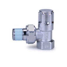 Регулировочный вентиль угл.нижний1/2" LUX "ViEiR"(100/1шт)